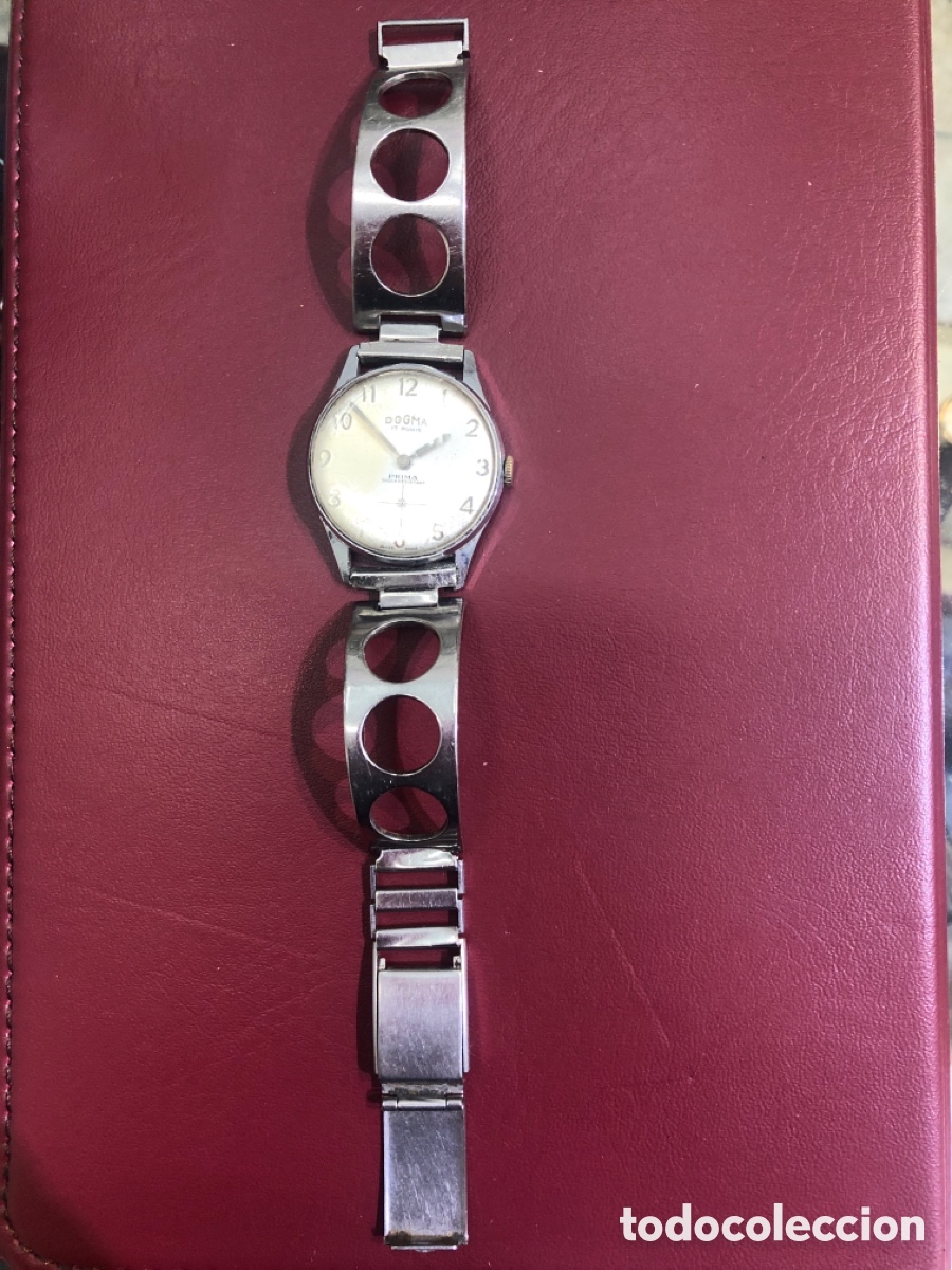 Relojes de bolsillo: Reloj de pulsera Dogma prima funcionando - Foto 1