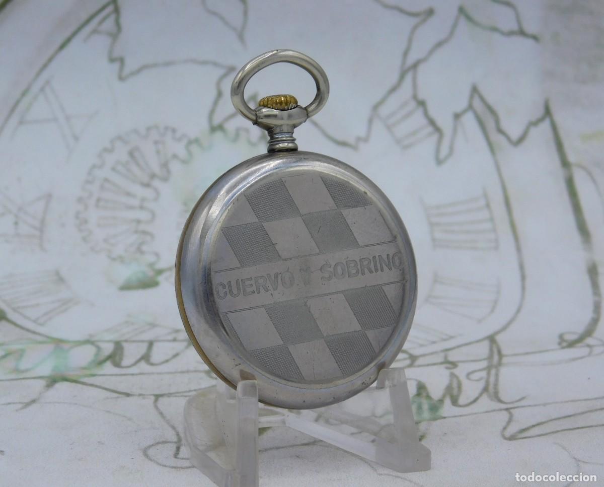 Relojes de bolsillo: CUERVO Y SOBRINO-RELOJ DE BOLSILLO-FUNCIONANDO - Foto 2