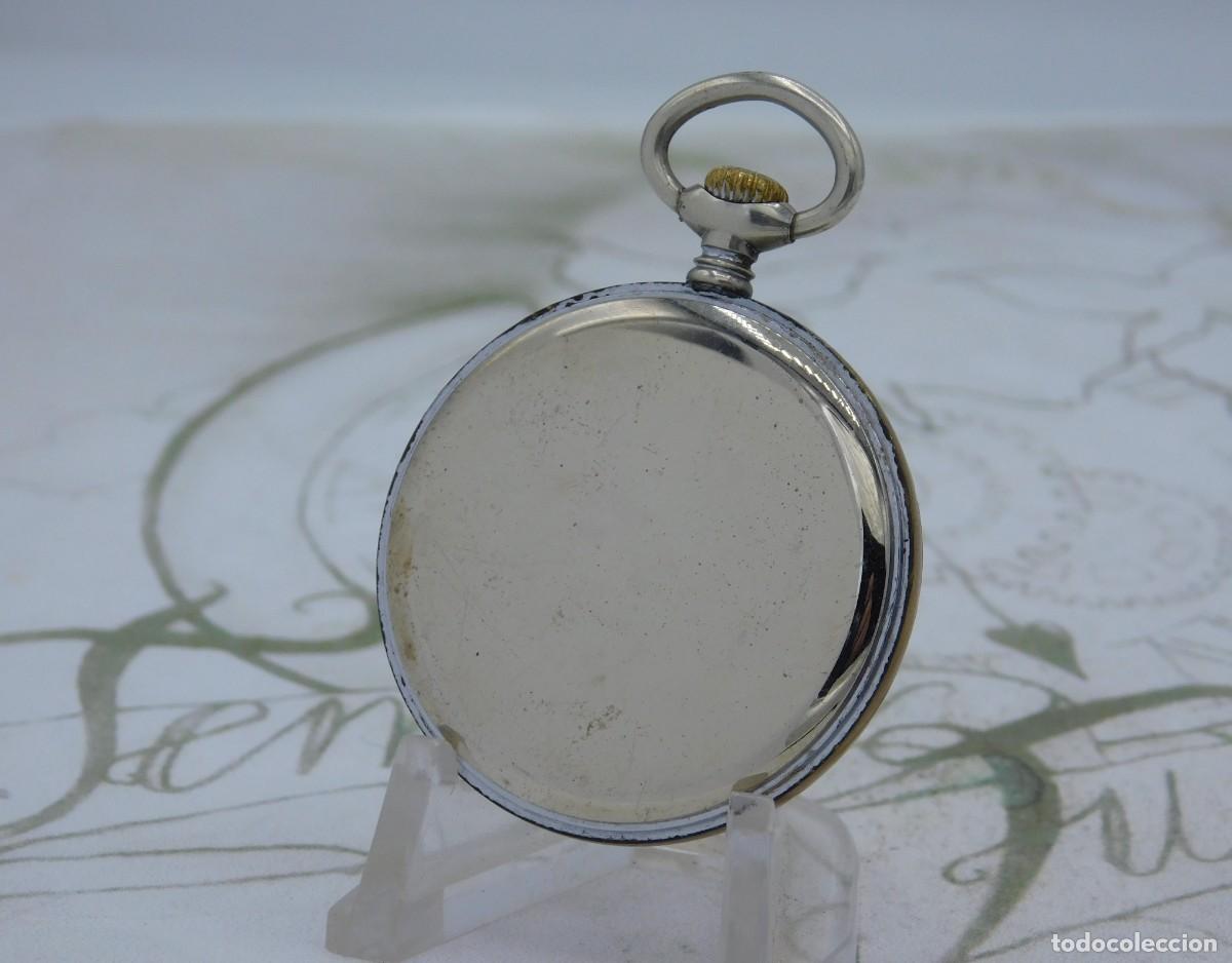 Relojes de bolsillo: CUERVO Y SOBRINO-RELOJ DE BOLSILLO-FUNCIONANDO - Foto 3