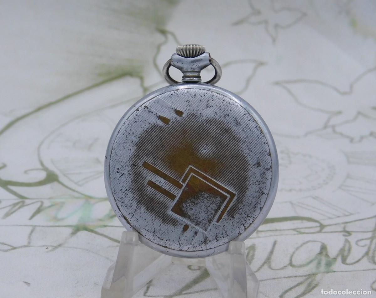 Relojes de bolsillo: RELOJ DE BOLSILLO-SUIZO-FUNCIONANDO - Foto 2