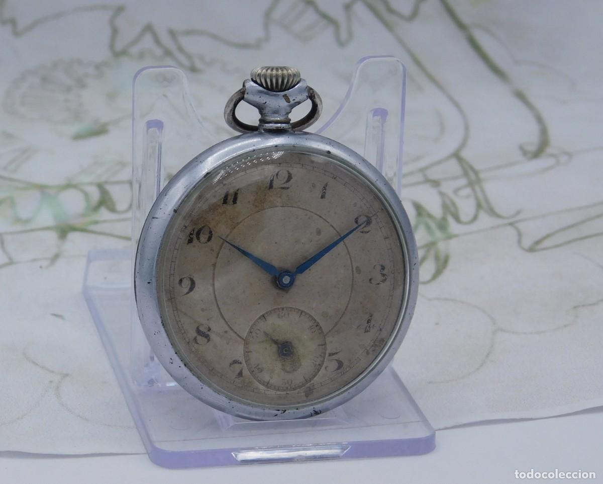 Relojes de bolsillo: RELOJ DE BOLSILLO-SUIZO-FUNCIONANDO - Foto 4