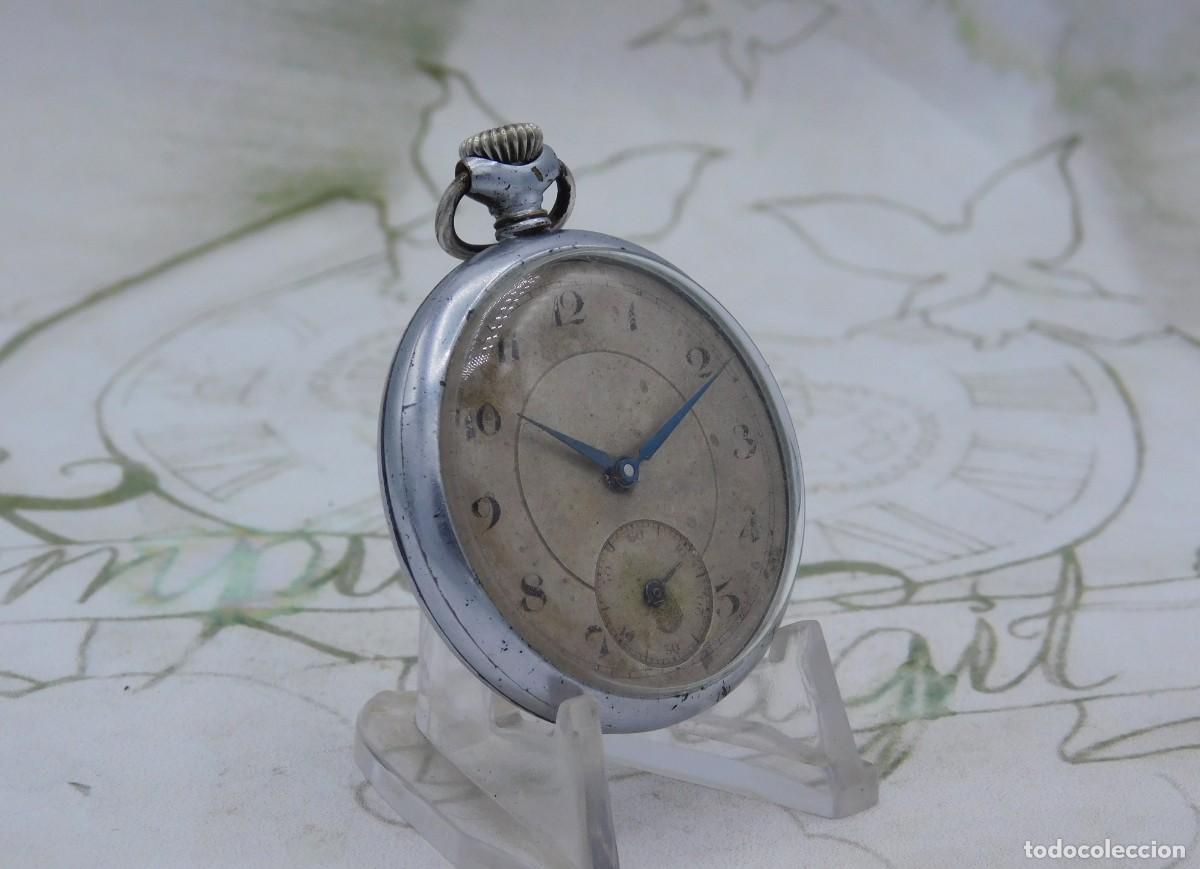 Relojes de bolsillo: RELOJ DE BOLSILLO-SUIZO-FUNCIONANDO - Foto 10