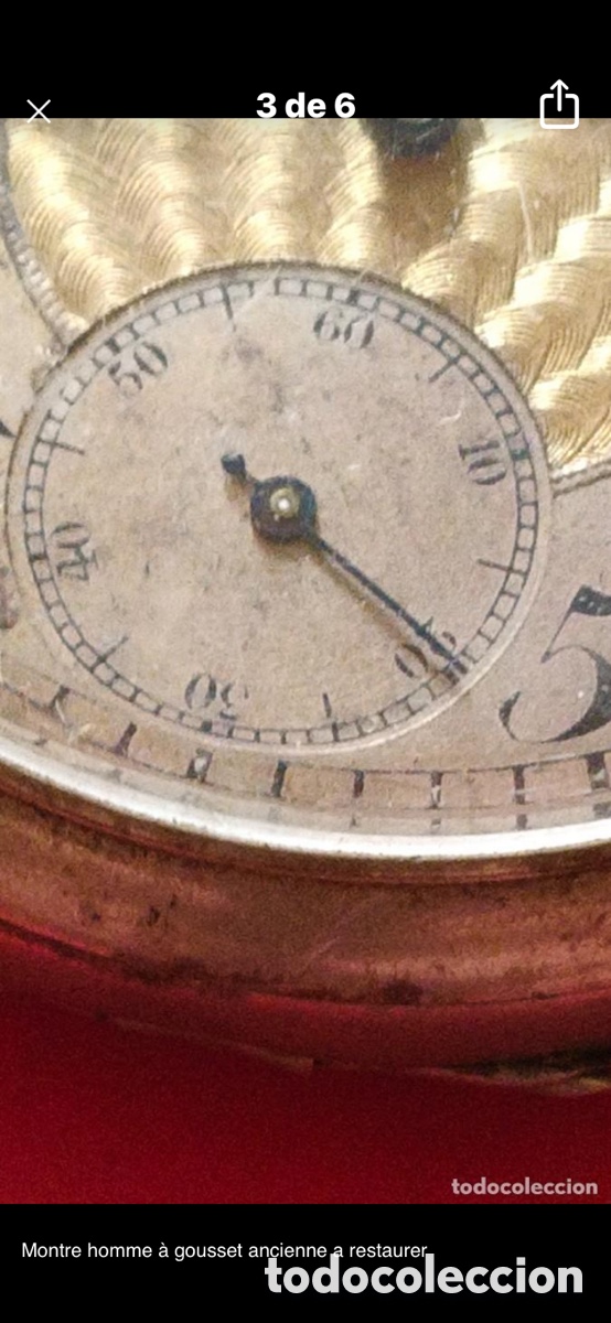 Relojes de bolsillo: Reloj bolsillo a restaurar - Foto 1