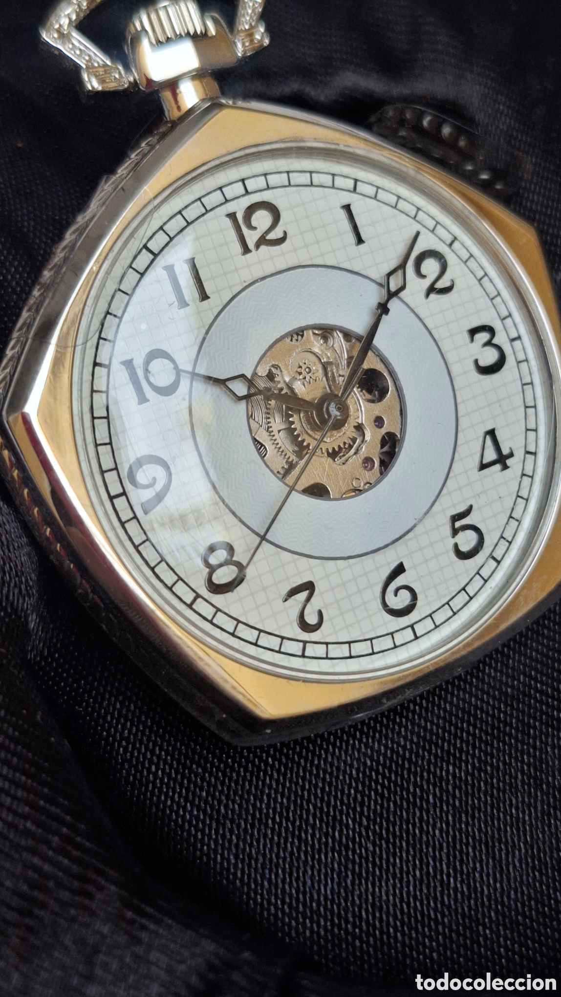 Relojes de bolsillo: RELOJ DE BOLSILLO DE CUERDA - Foto 8
