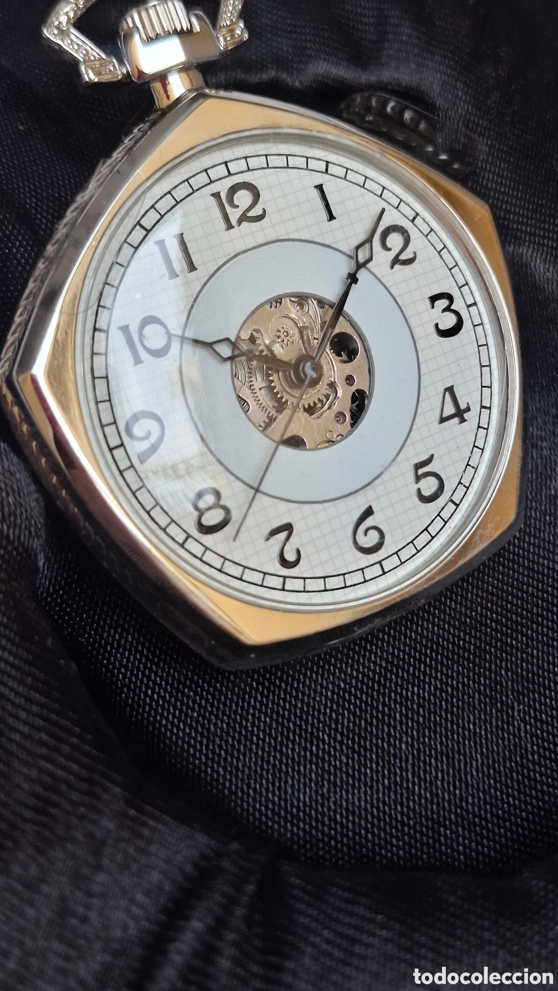 Relojes de bolsillo: RELOJ DE BOLSILLO DE CUERDA - Foto 9