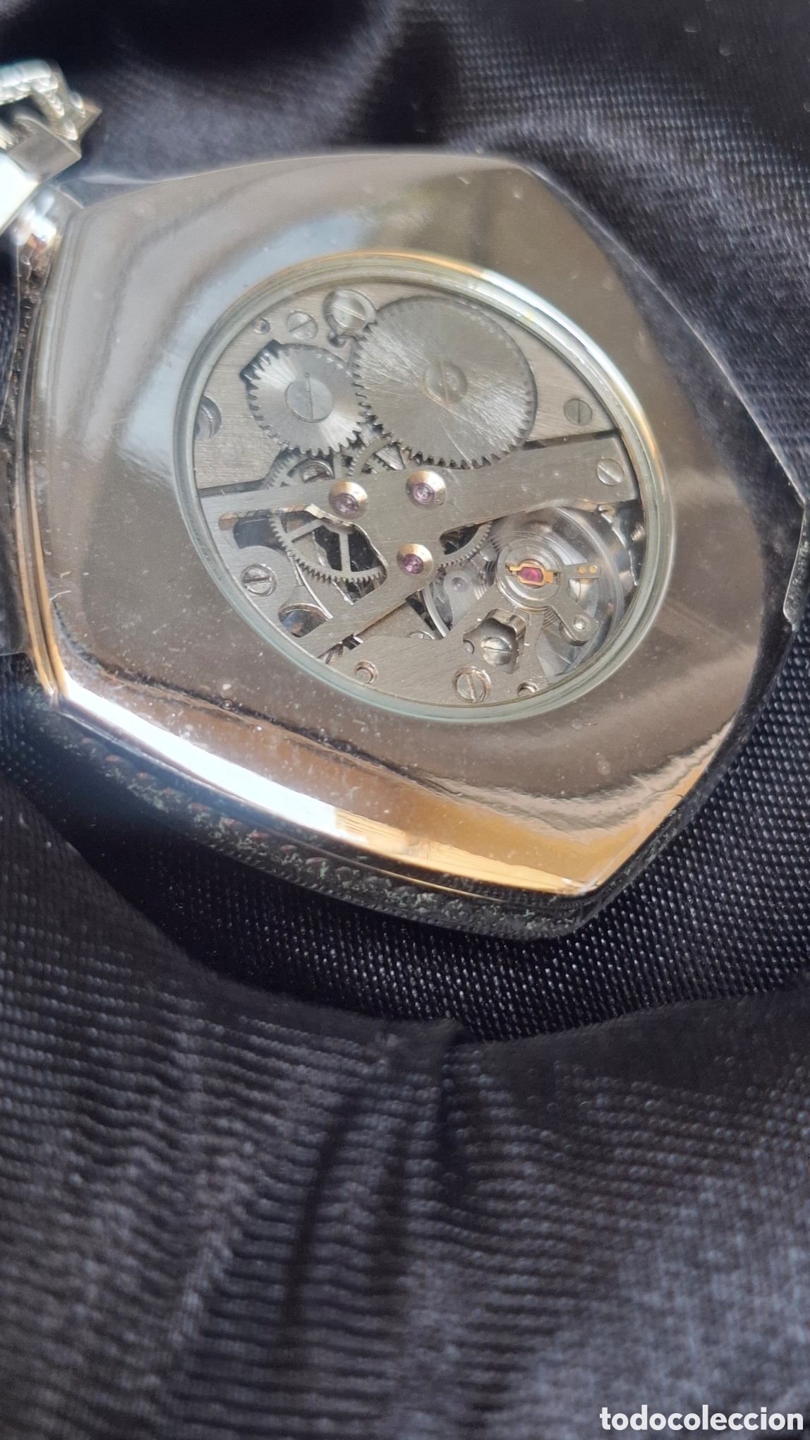 Relojes de bolsillo: RELOJ DE BOLSILLO DE CUERDA - Foto 12