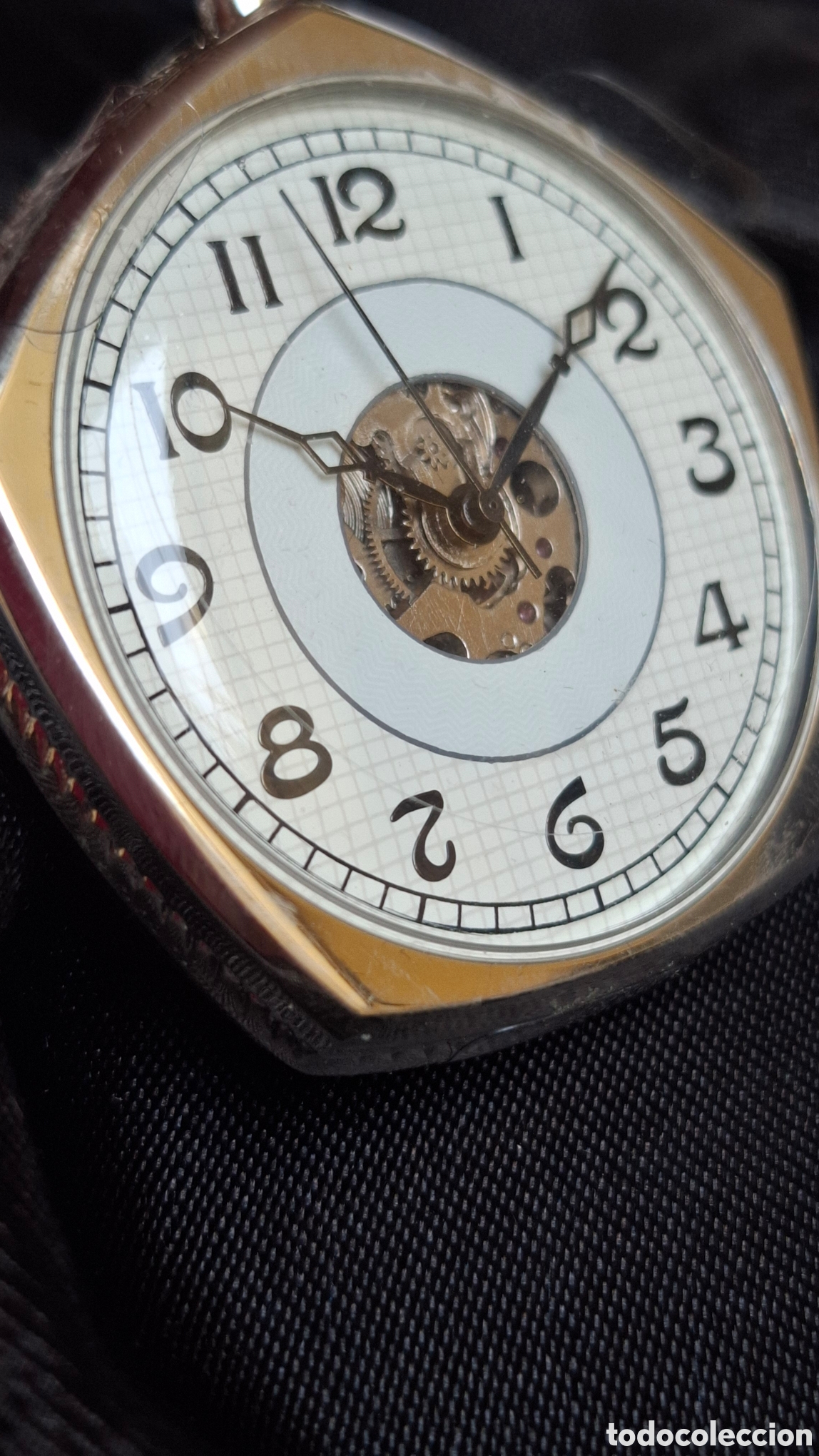 Relojes de bolsillo: RELOJ DE BOLSILLO DE CUERDA - Foto 1