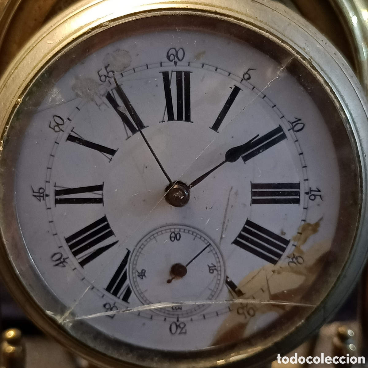 Relojes de bolsillo: Reloj de bolsillo de carga manual. - Foto 3