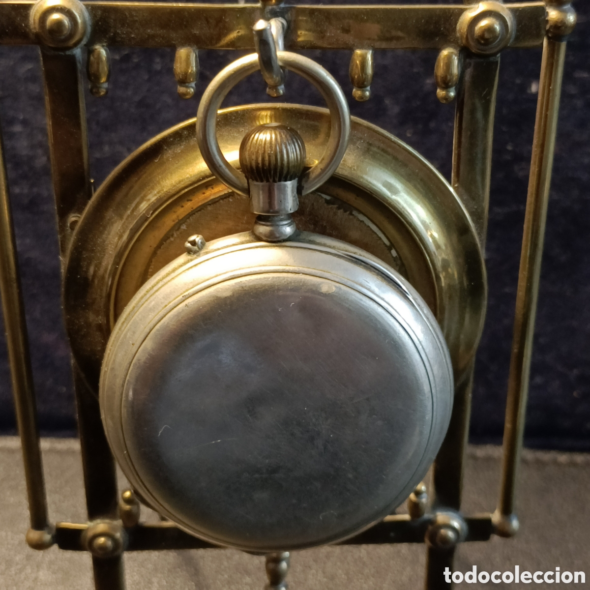Relojes de bolsillo: Reloj de bolsillo de carga manual. - Foto 4