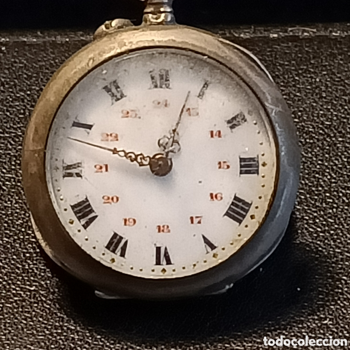 Relojes de bolsillo: Reloj de se&ntilde;ora con caja de plata. - Foto 2