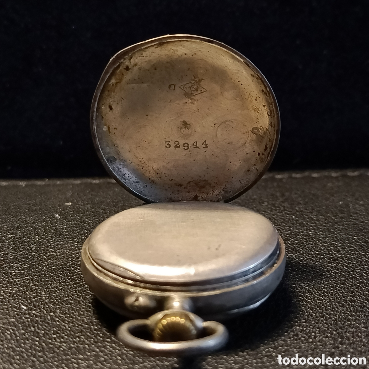 Relojes de bolsillo: Reloj de se&ntilde;ora con caja de plata. - Foto 7