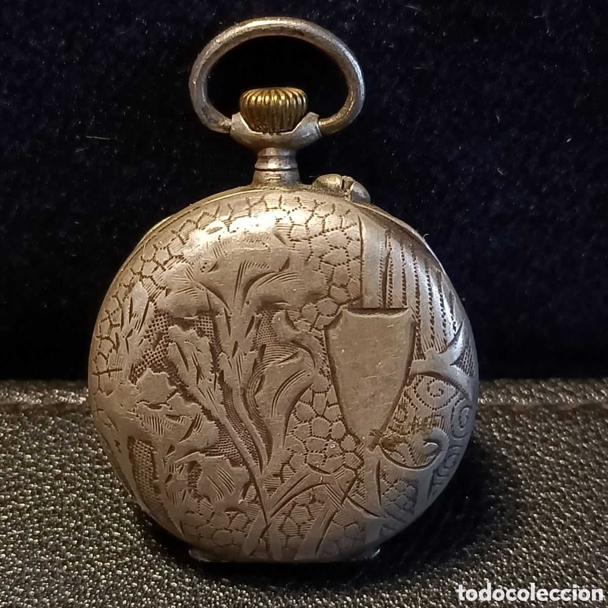 Relojes de bolsillo: Reloj de se&ntilde;ora con caja de plata. - Foto 9