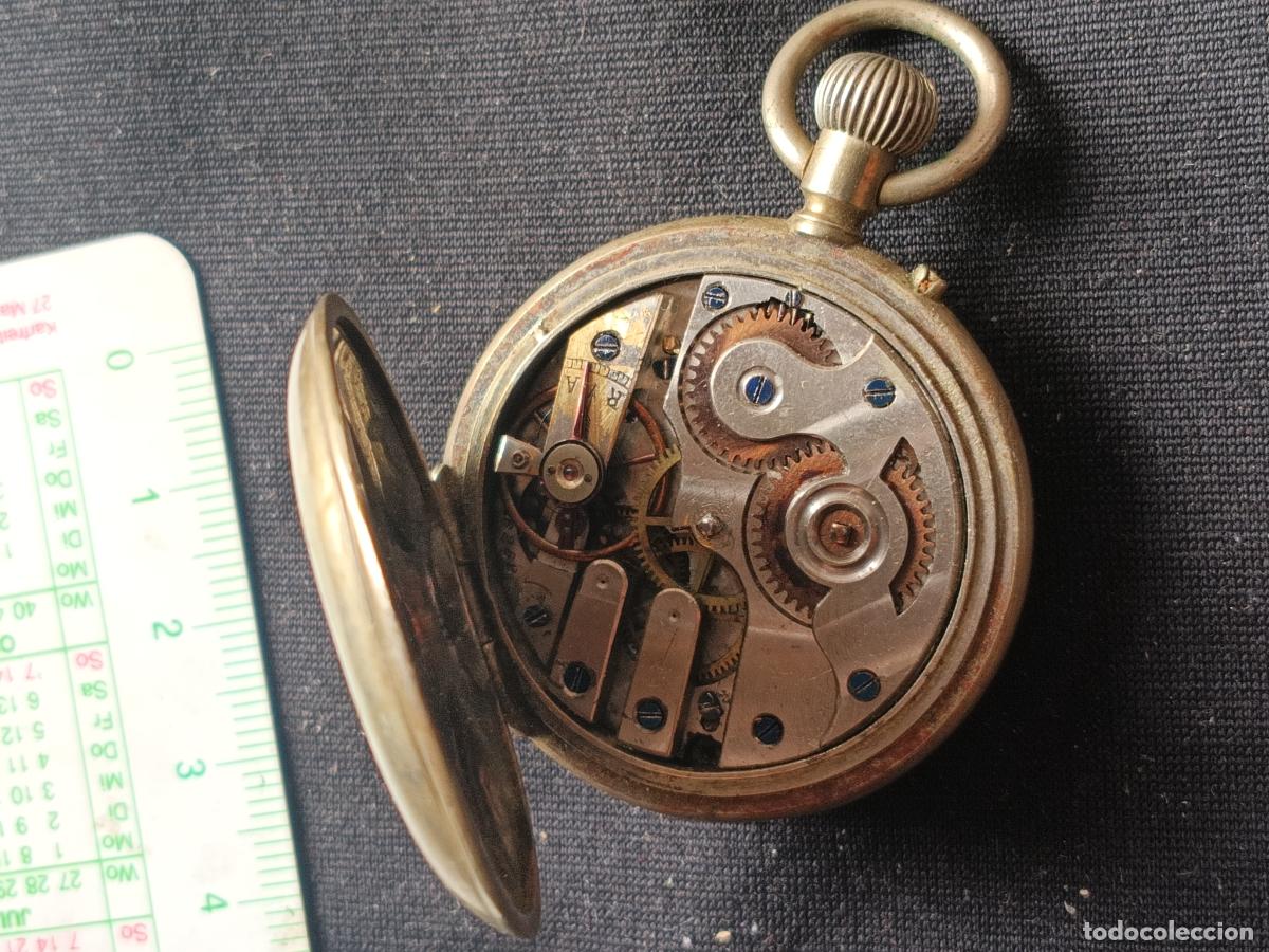 Relojes de bolsillo: Reloj tipo monja en funcionamiento - Foto 3