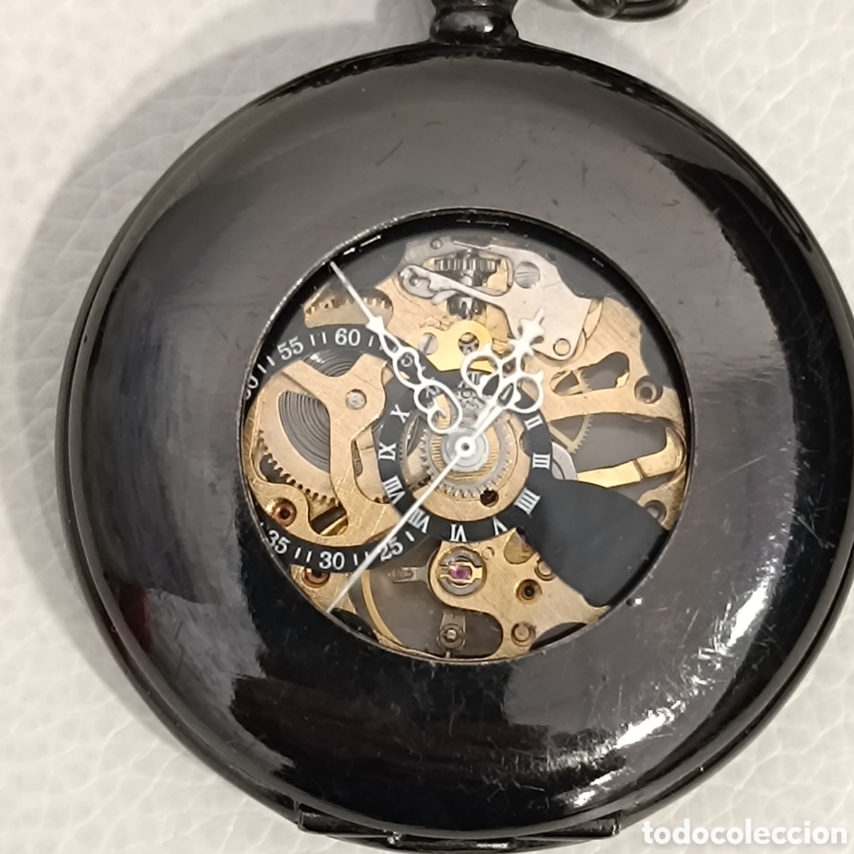 Relojes de bolsillo: Reloj de bolsillo con cadena - Foto 3