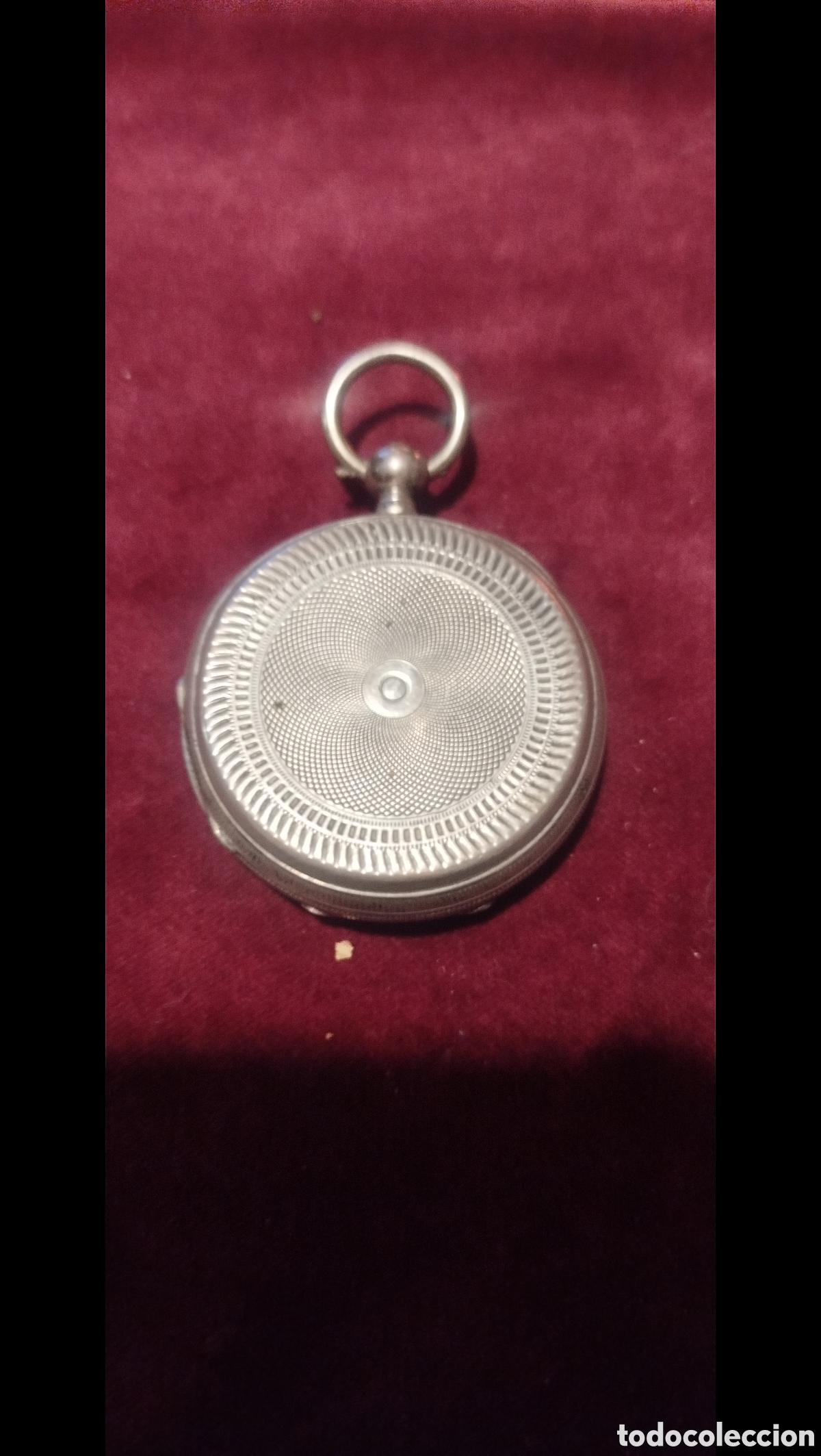 Relojes de bolsillo: Reloj de bolsillo de plata - Foto 3