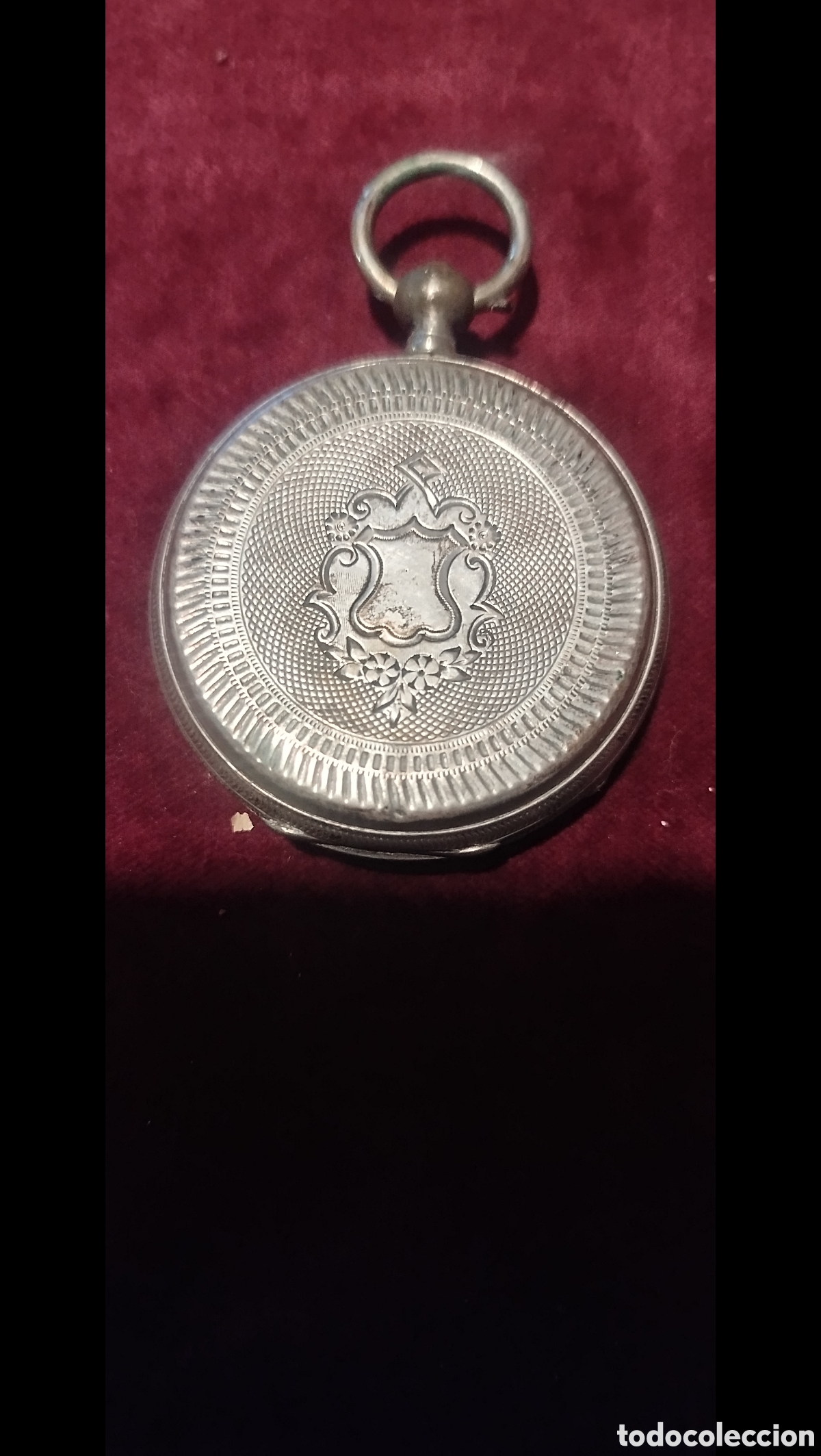 Relojes de bolsillo: Reloj de bolsillo de plata - Foto 1