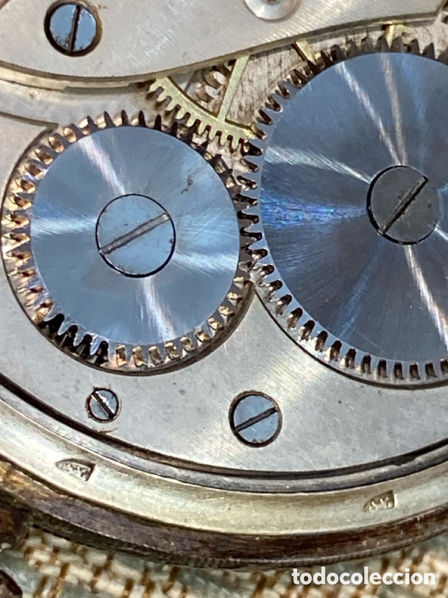Relojes de bolsillo: Reloj Bolsillo de Plata con marcas Funcionando - Foto 11
