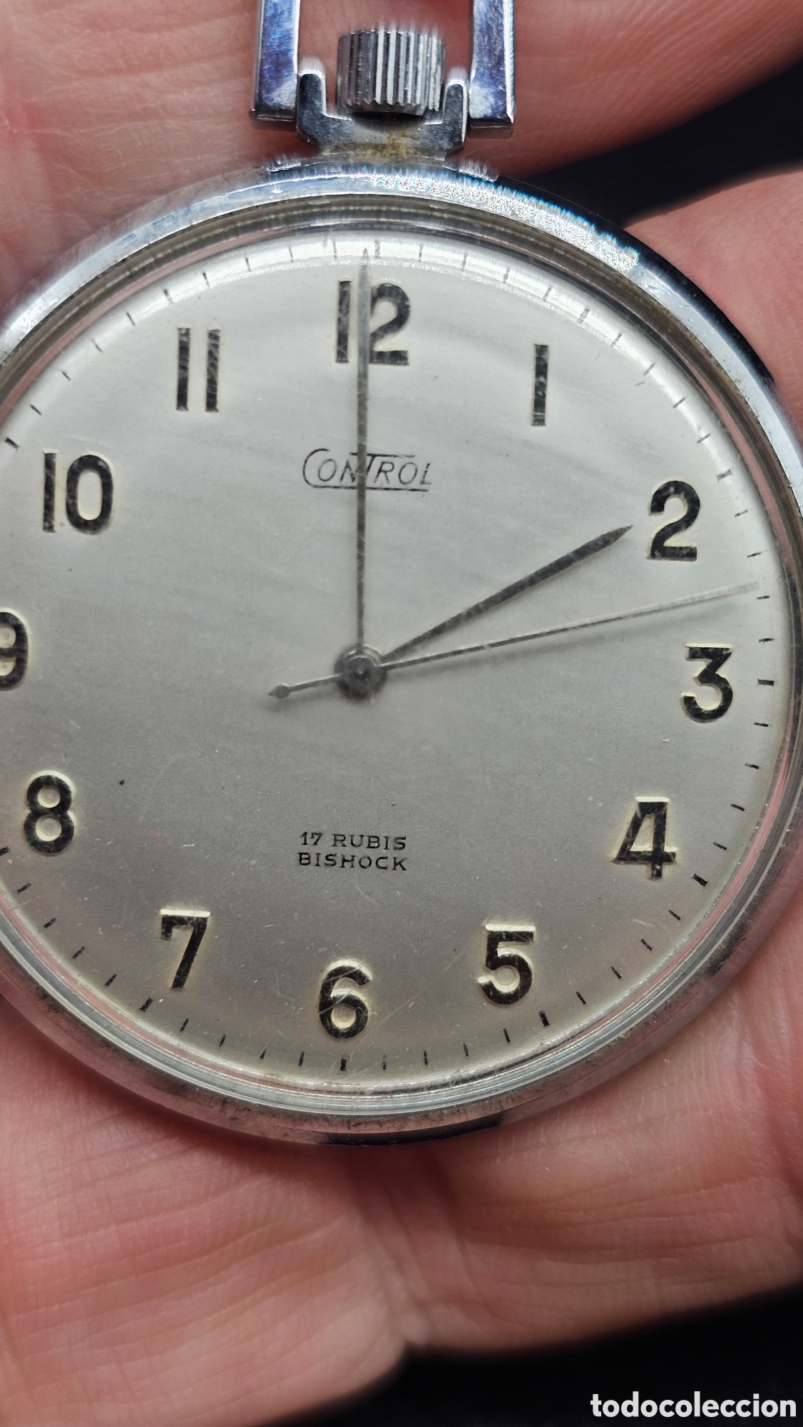 Relojes de bolsillo: Antiguo reloj de bolsillo a cuerda LEER BIEN DESCRIPCI&Oacute;N