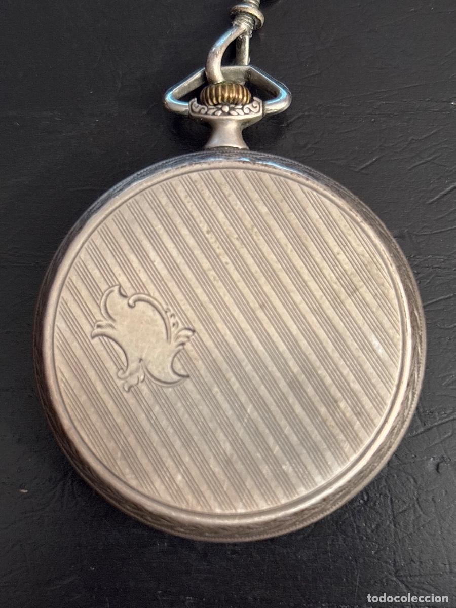 Relojes de bolsillo: Reloj bolsillo plata Rocail - Foto 3