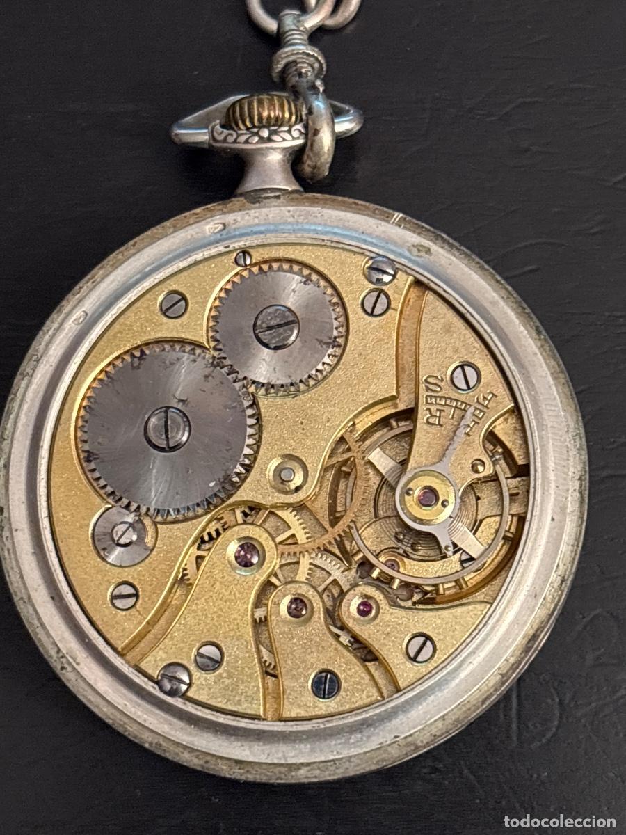 Relojes de bolsillo: Reloj bolsillo plata Rocail - Foto 4