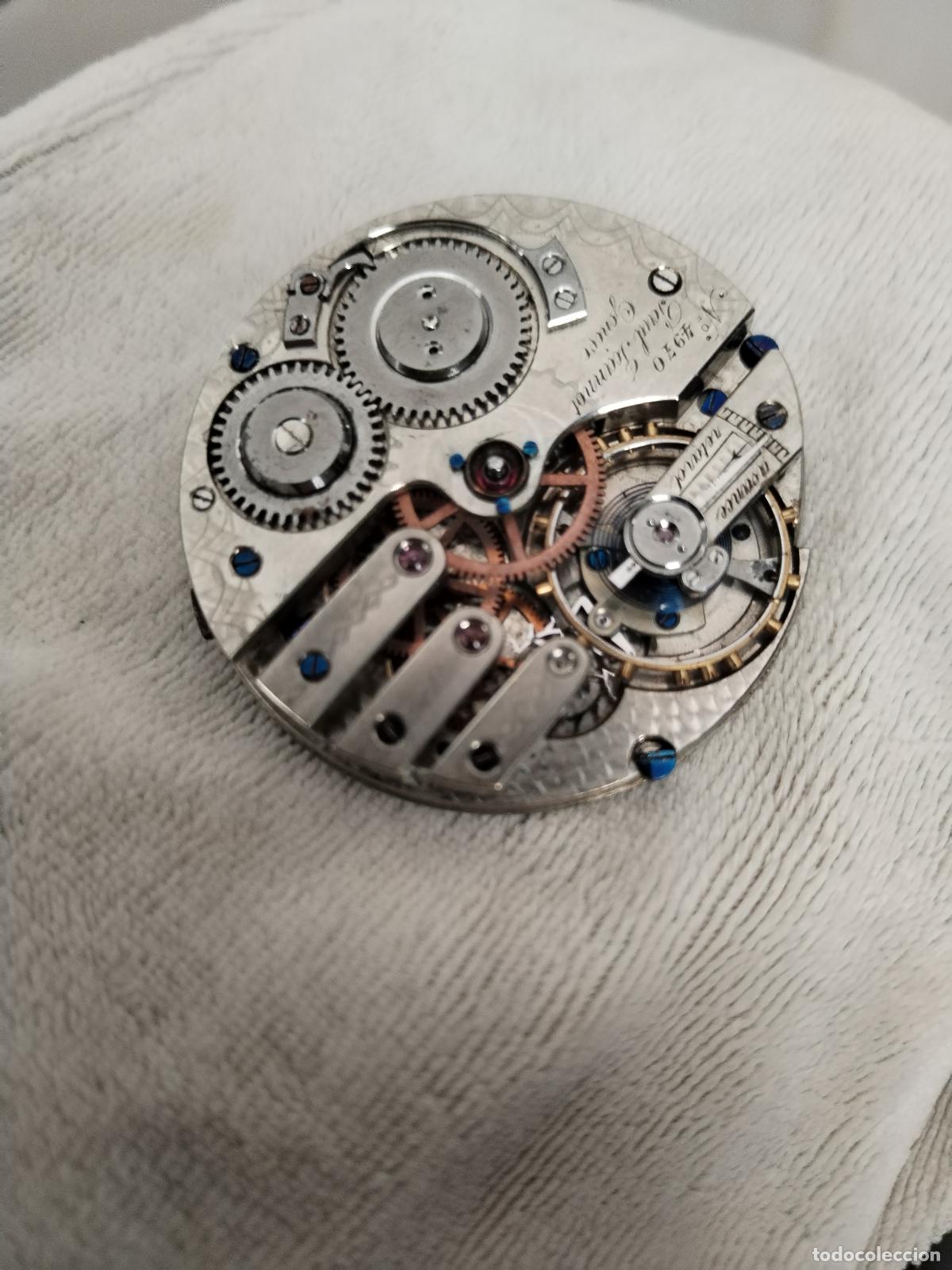 Relojes de bolsillo: MAQUINARIA RELOJ DE BOLSILLO PAUL JEANNOT