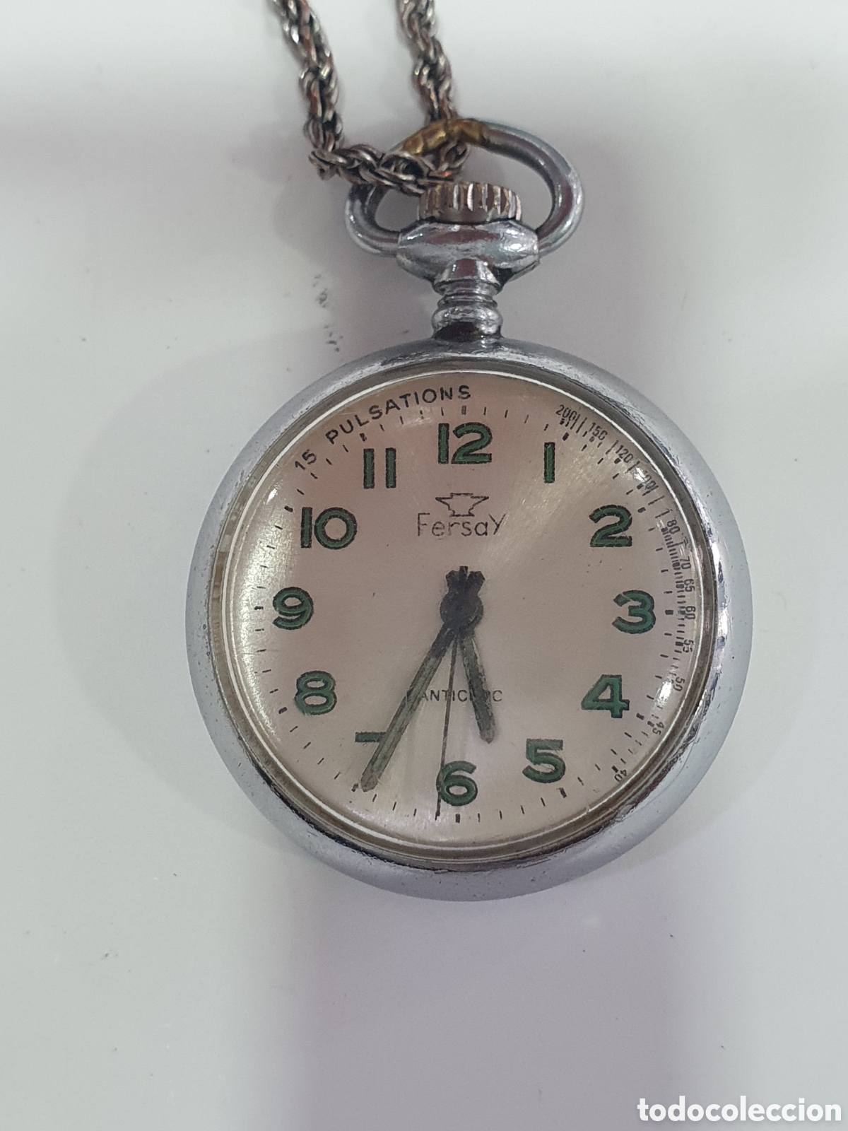 Orologi da taschino: Reloj de bolsillo Fersay funcionando. (L57)