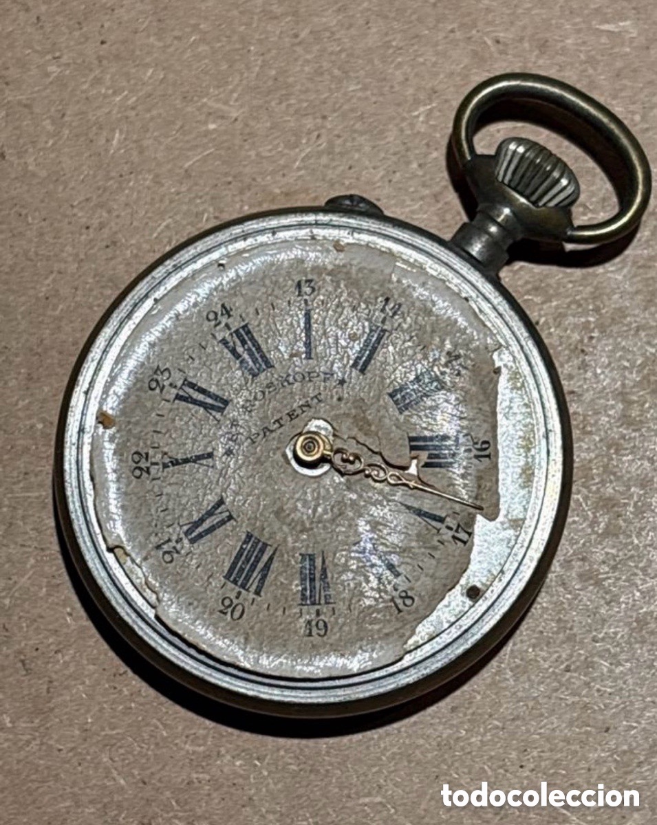 Montres de poche: Reloj de bolsillo Roskopf Patent (A15)