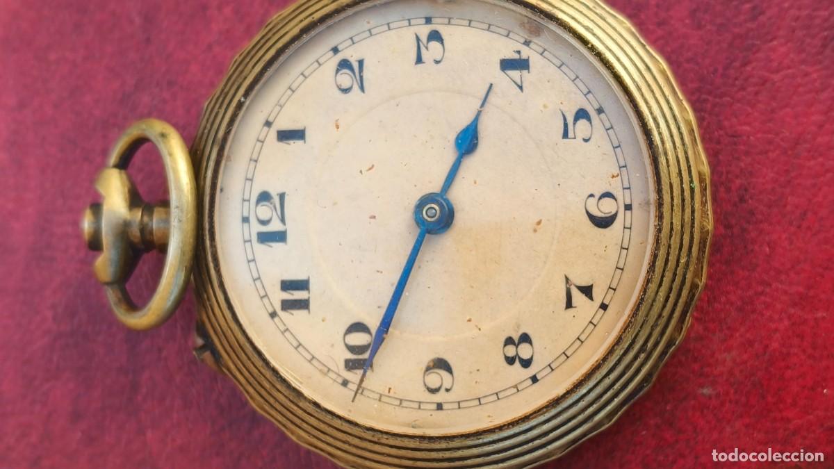 Pocket watches: Montre homme &agrave; gousset ancienne a restaurer compl&egrave;te m&eacute;canisme manque remontoir