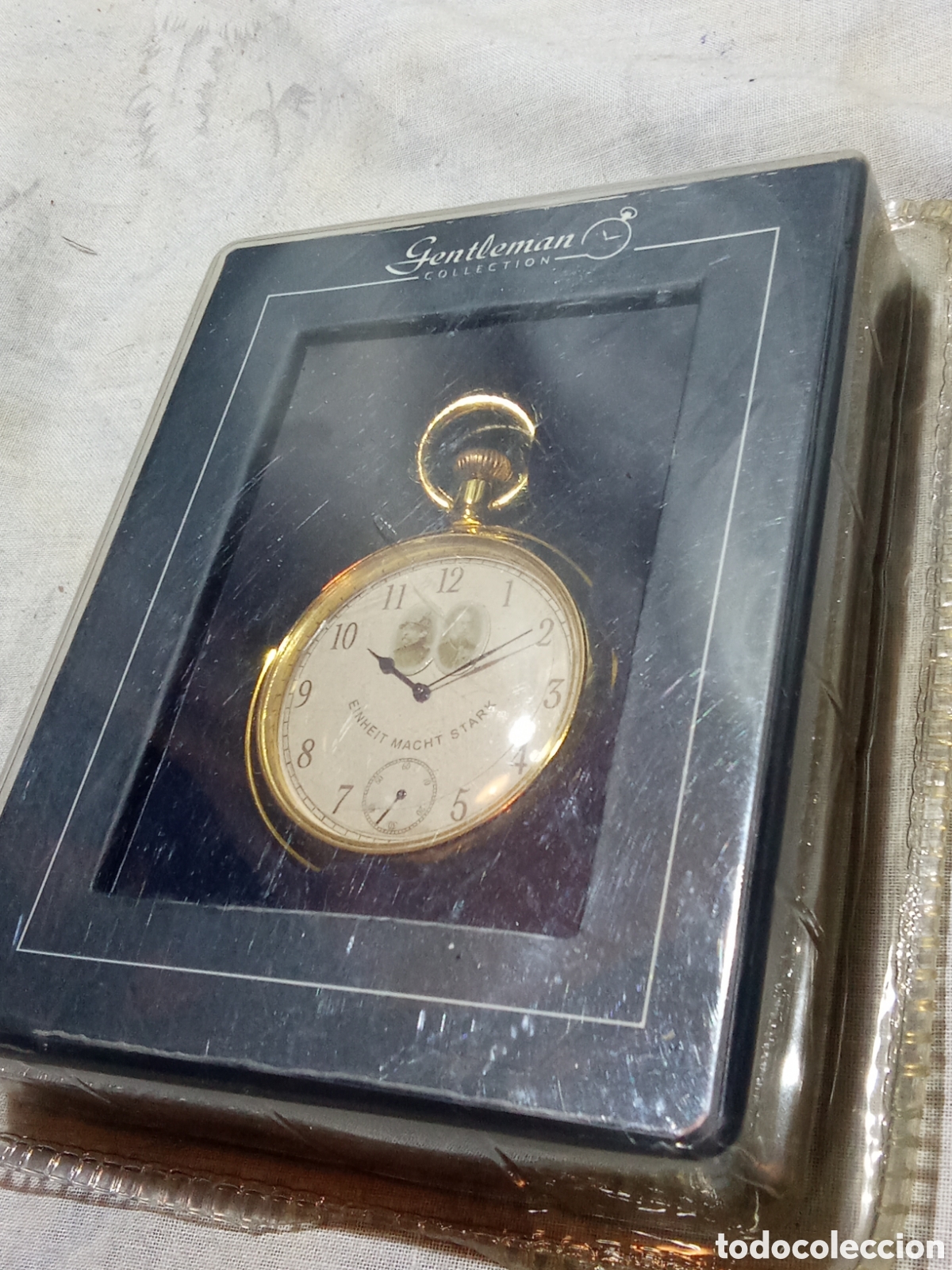 Pocket watches: RELOJ DE BOLSILLO EINHEIT MATCH STARK, GENTELMAN COLLECTION EN CAJA