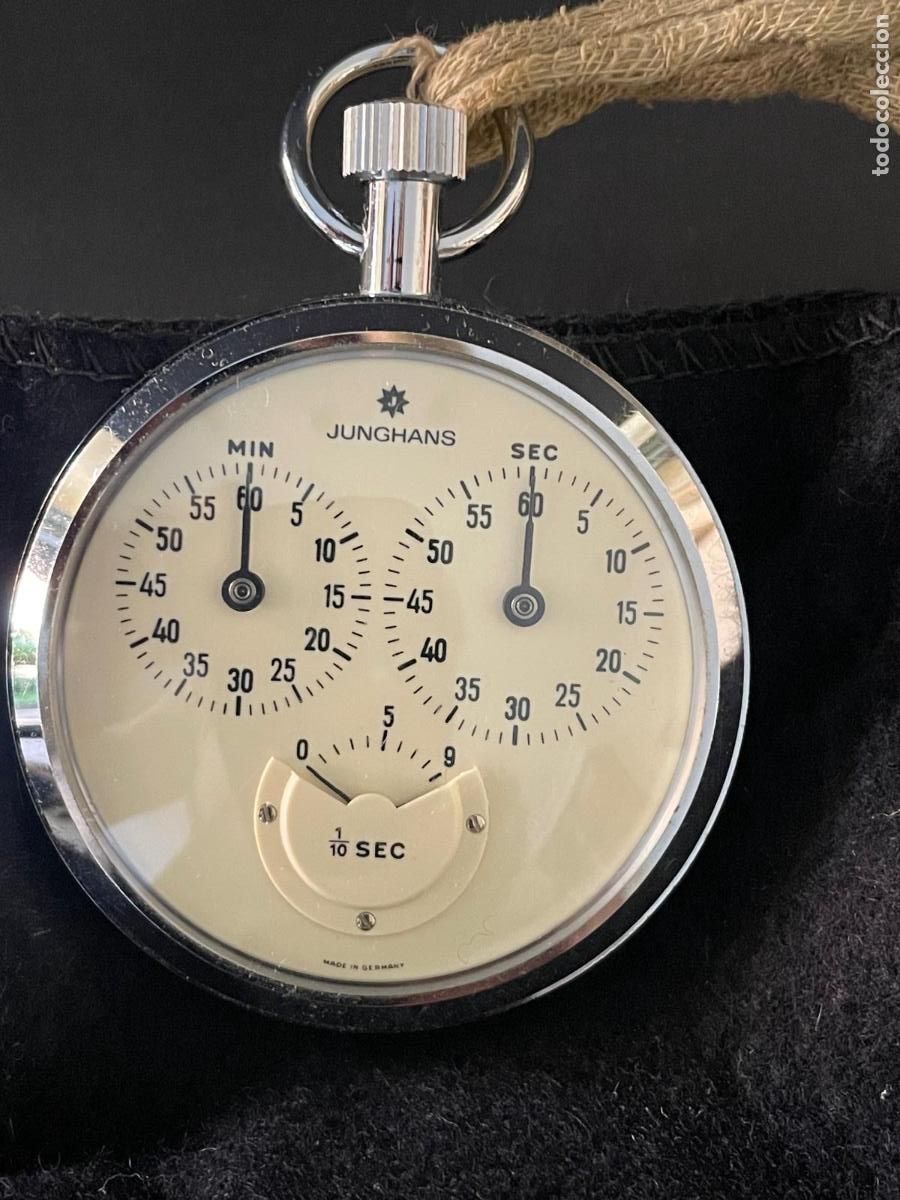 Relojes de bolsillo: CRONO ANTIGUO JUNGHANS CON SU CAJA ORIGINAL