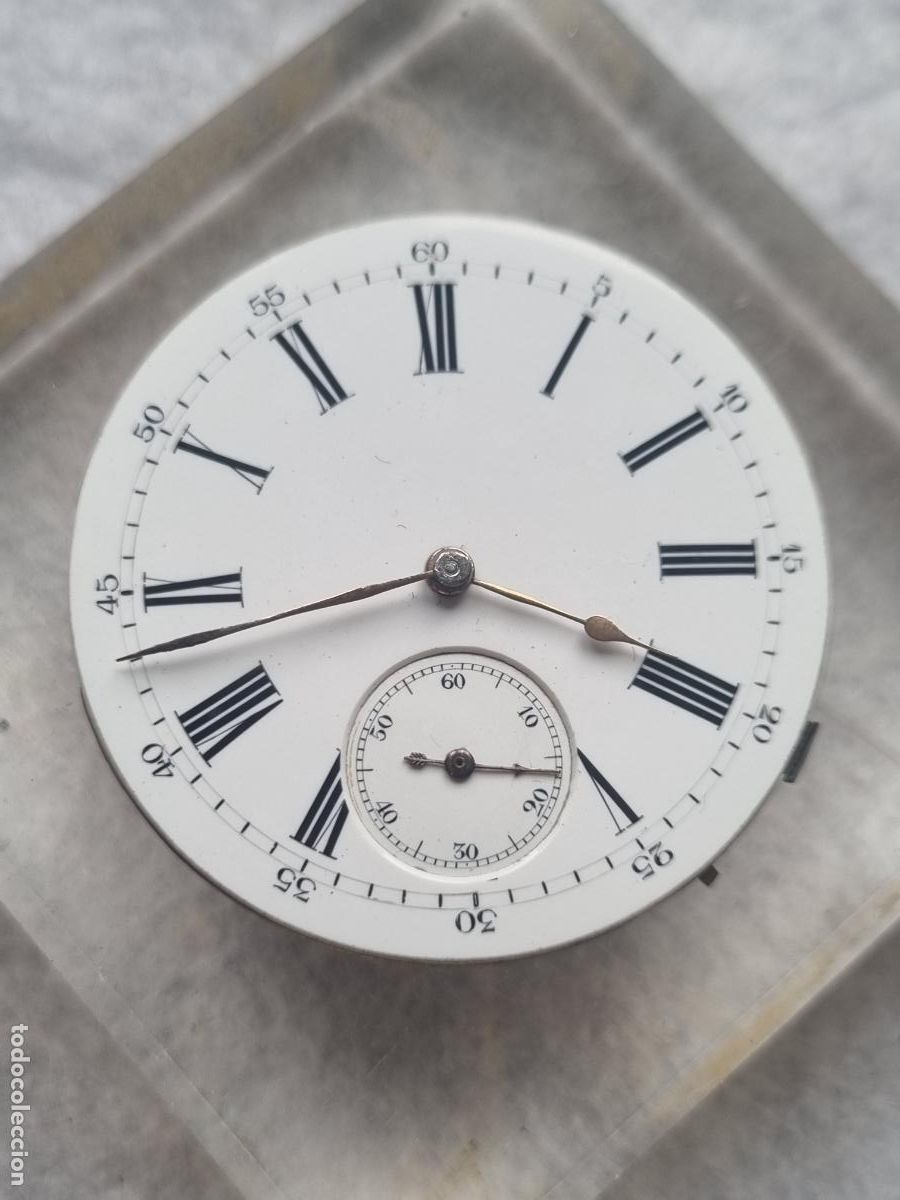 Relojes de bolsillo: BOLSILLO ANCORA CALIBRE + ESFERA + AGUJAS 43MM B5