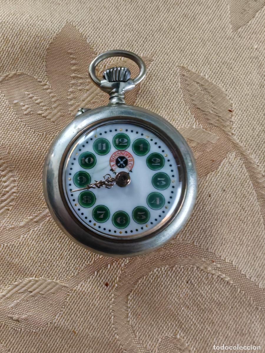 Relojes de bolsillo: Reloj de bolsillo funciona correctamente