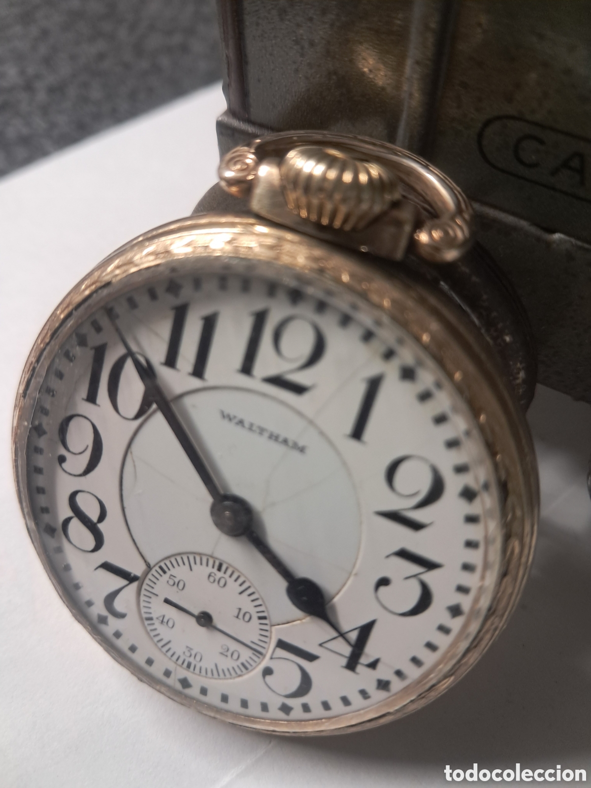 Relojes de bolsillo: Reloj bolsillo, WALTHAN USA..Funciona