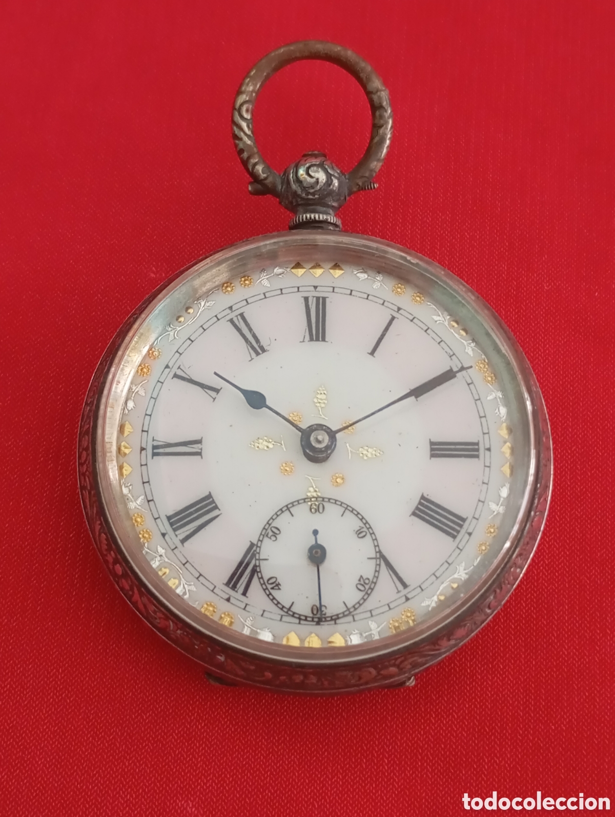 Relojes de bolsillo: Reloj Suizo Phenix Plata Circa 1900 Funcionando Antiguo de bolsillo