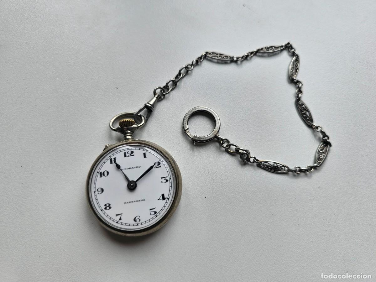 Relojes de bolsillo: Reloj de bolsillo Cobacho Cartagena 44mm