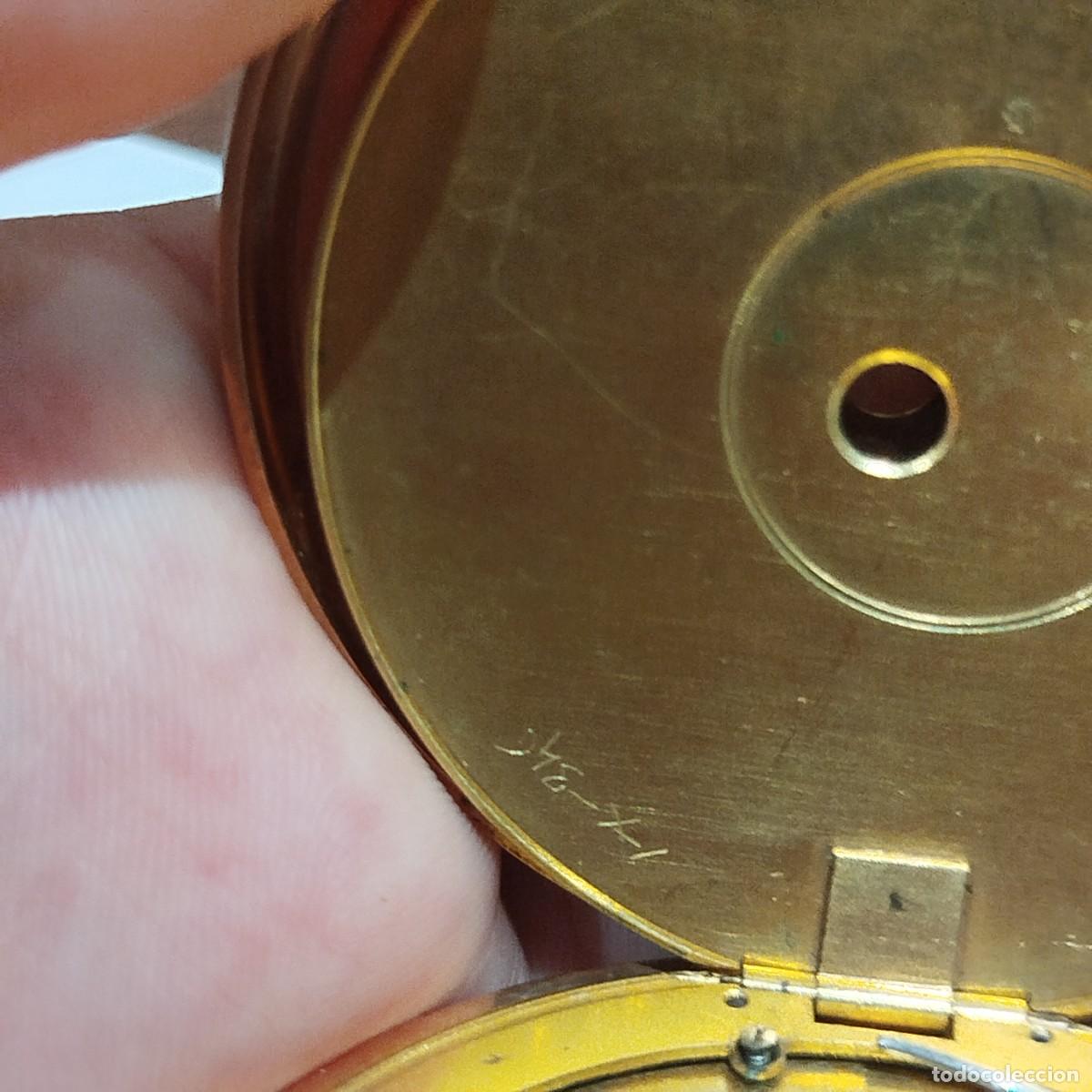 Relojes de bolsillo: RELOJ DE BOLSILLO DE ORO - Foto 5