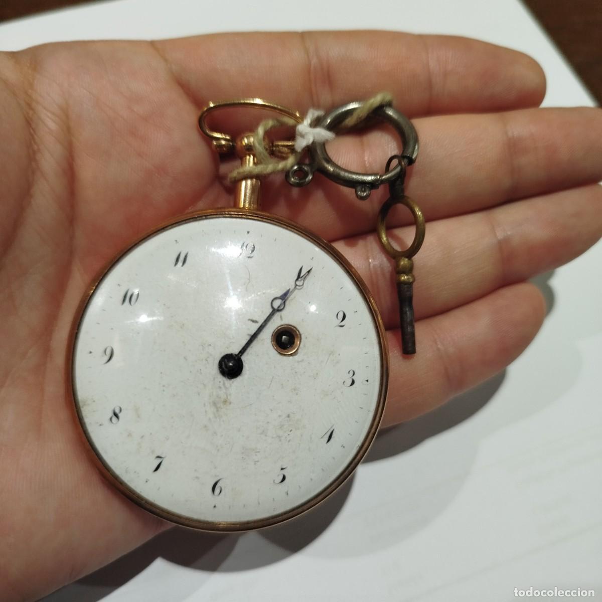 Relojes de bolsillo: RELOJ DE BOLSILLO DE ORO - Foto 18