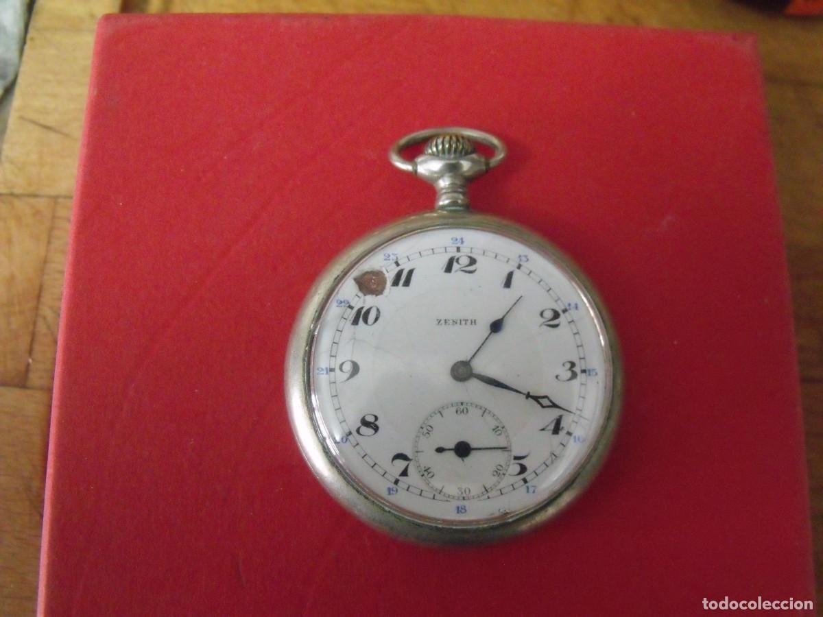 Relojes de bolsillo: ANTIGUO RELOJ ACERO -ZENITH SUIZA- A&Ntilde;O 1920-LOTE 259-95