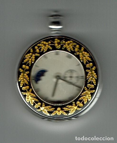 Relojes de bolsillo: RELOJ CARGA MANUAL DE 2,5 CM NUEVO SIN USO