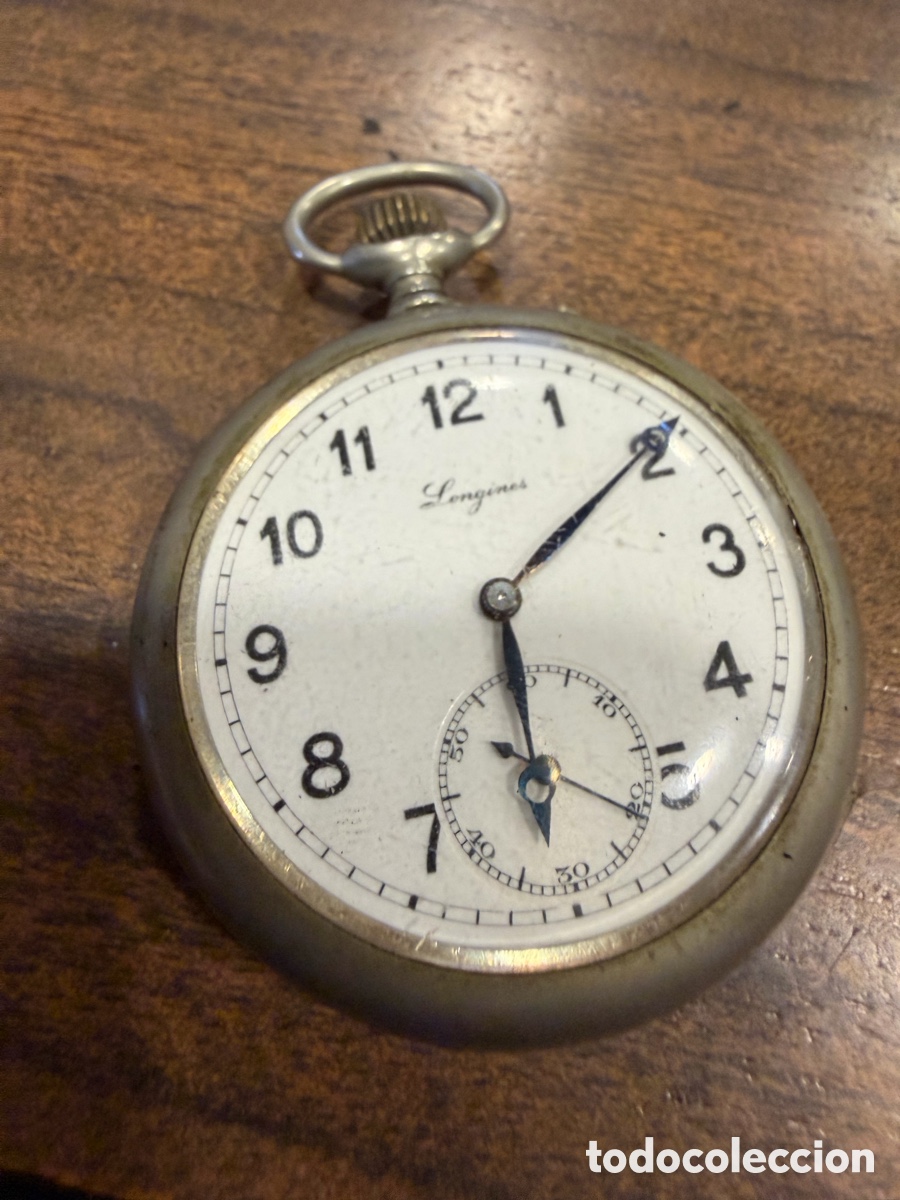 Relojes de bolsillo: Precioso reloj longines precioso numerado y con su escudo