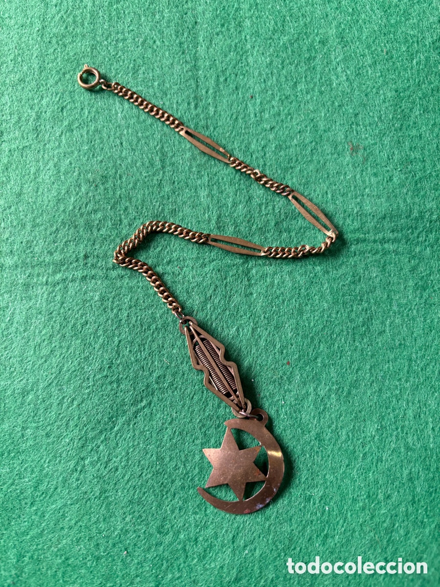 Montres de poche: Antigua leontina para reloj de bolsillo (A15)
