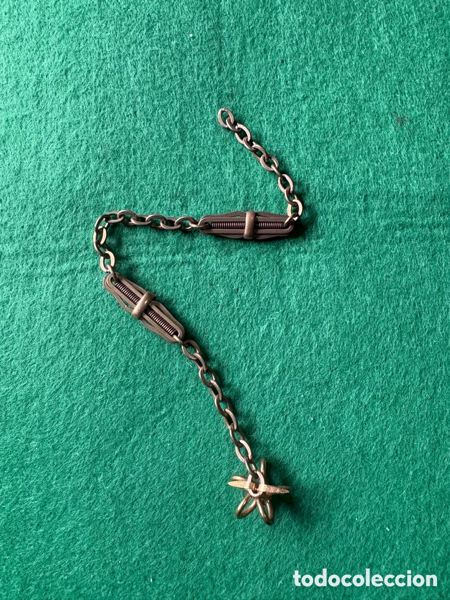 Montres de poche: Antigua leontina para reloj de bolsillo (A15)