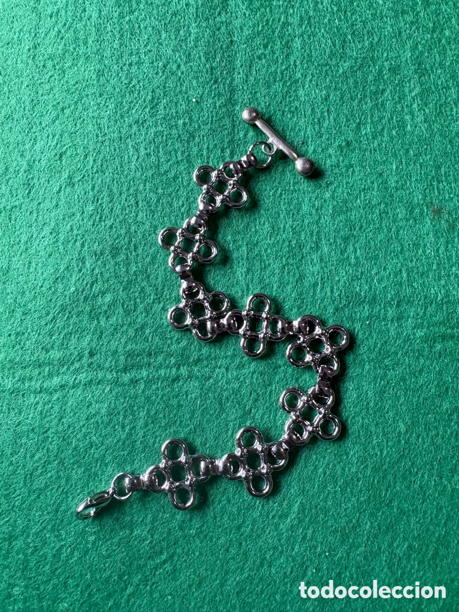 Relojes de bolsillo: Antigua leontina para reloj de bolsillo (A15)