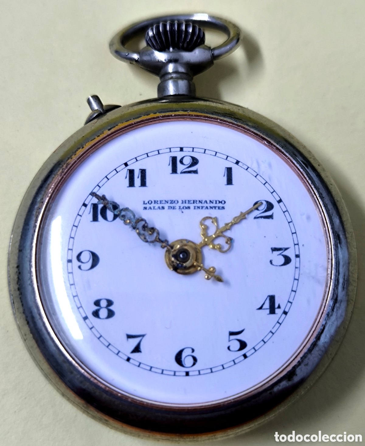 Relojes de bolsillo: RELOJ DE BOLSILLO EN SU CAJA FUNCIONANDO - Foto 2