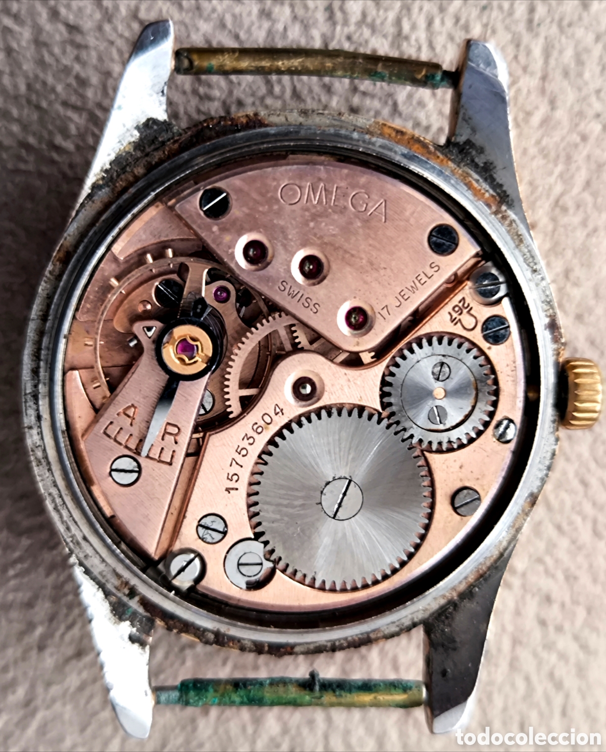 Relojes de bolsillo: RELOJ OMEGA 267 SE VE COMPLETO