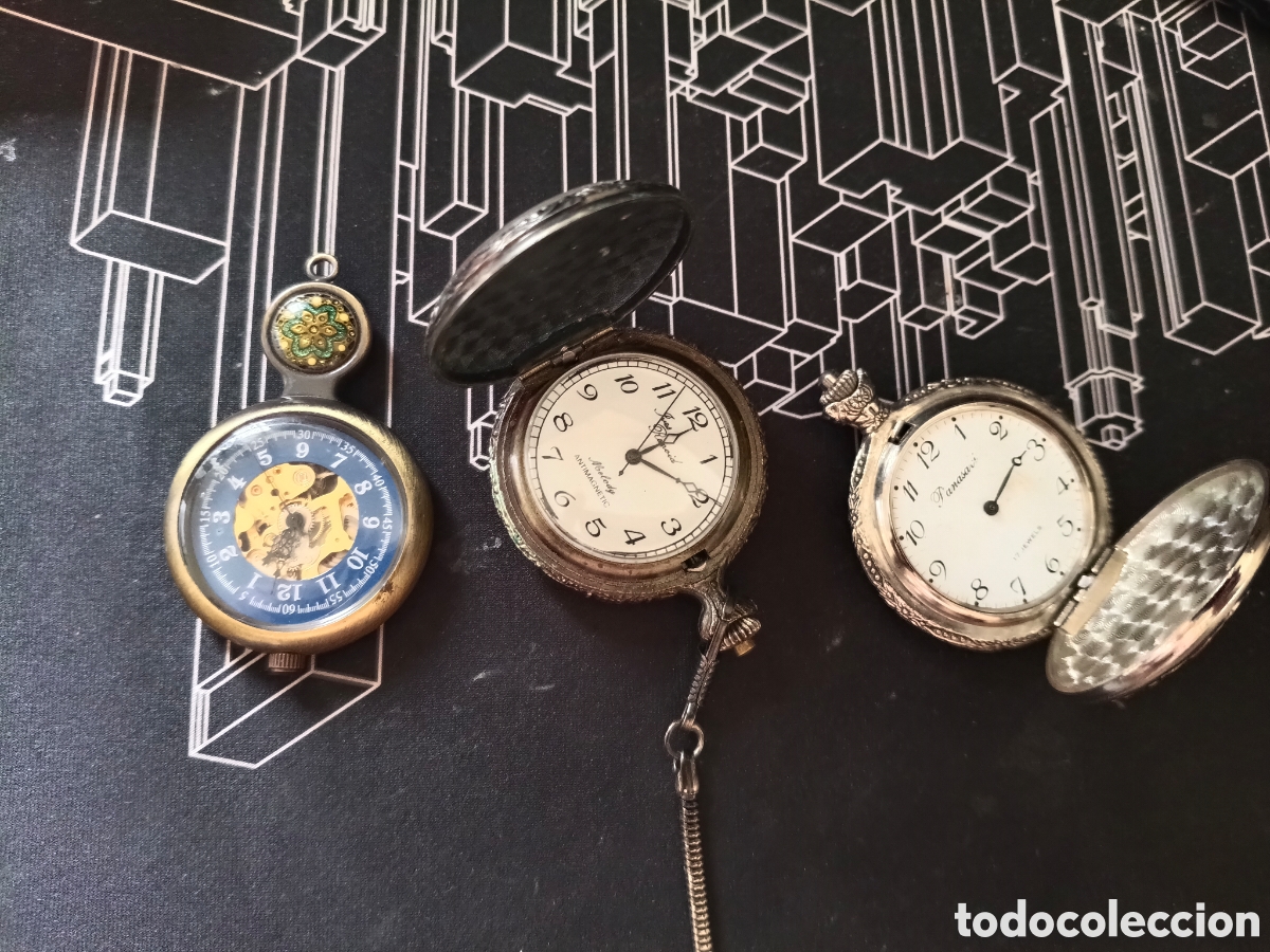 Relojes de bolsillo: Relojes de bolsillo antiguos - Foto 3