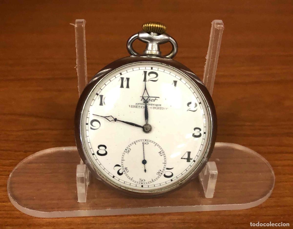 Relojes de bolsillo: RELOJ BOLSILLO TISSOT ANTIMAGNETIQUE VEREECKE-COURTR.