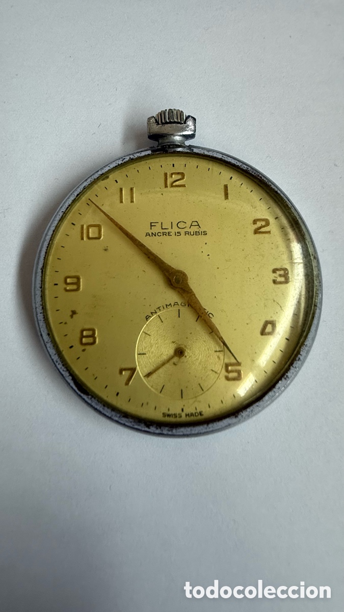 Relojes de bolsillo: Reloj de bolsillo Flica