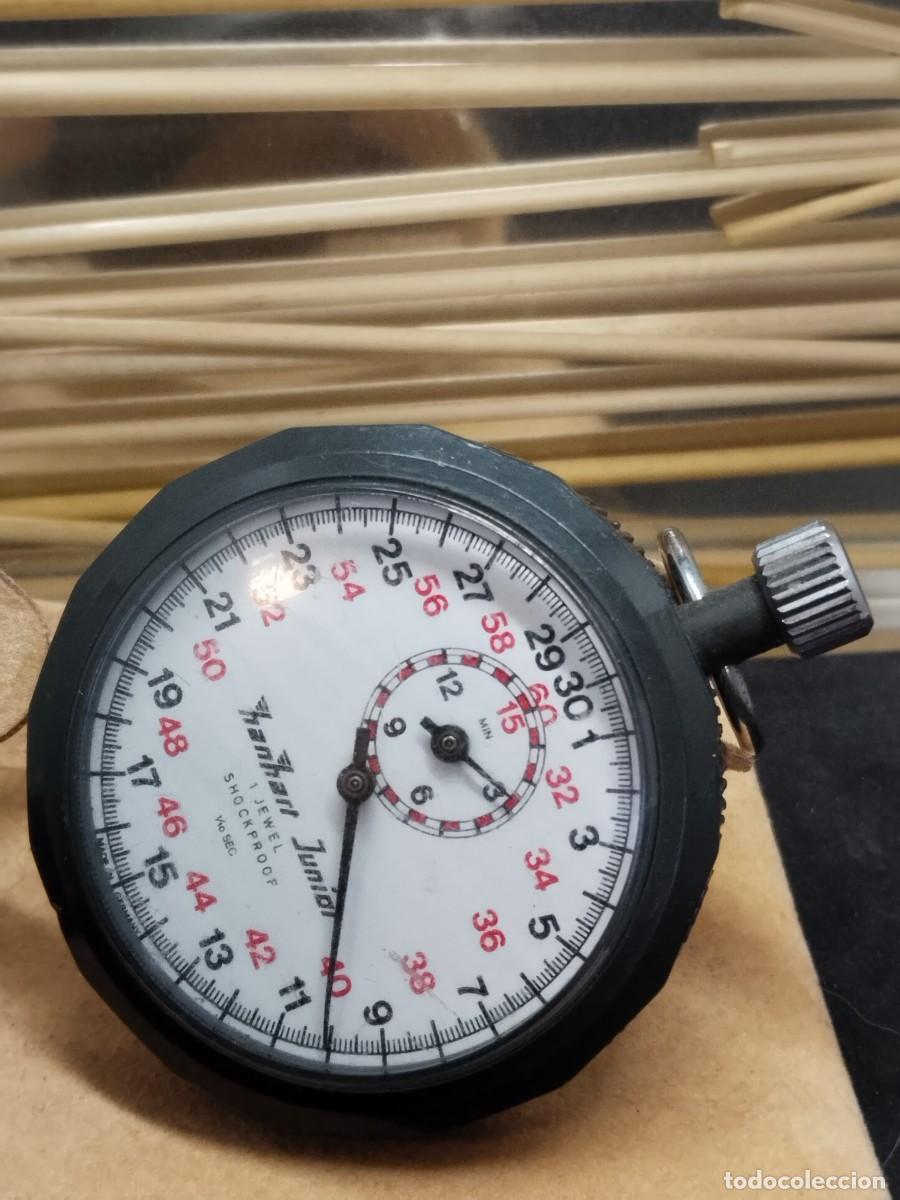 Relojes de bolsillo: Cron&oacute;metro de precisi&oacute;n Hanhart - Foto 4