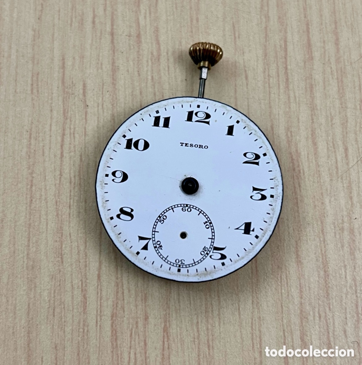 Pocket watches: ✅ mecanismo reloj TESORO carga Manual vintage